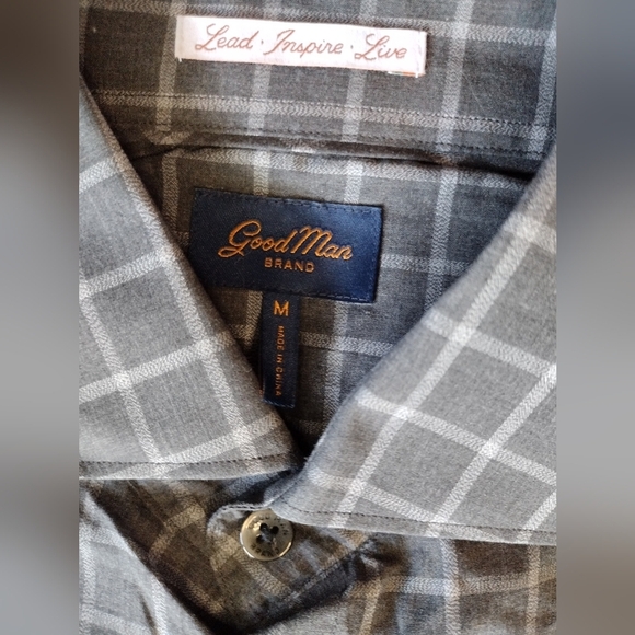 Good Man Brand Long Sleeve Button Down Shirt NWOT - Picture 3 of 7